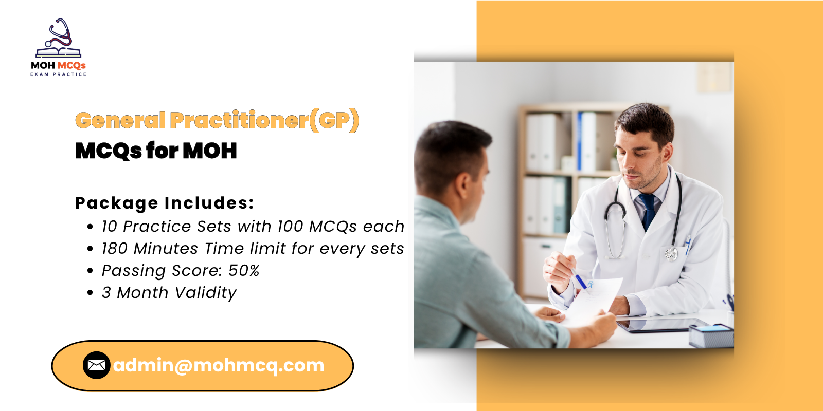 General Practitioner (GP) MCQs for MOH