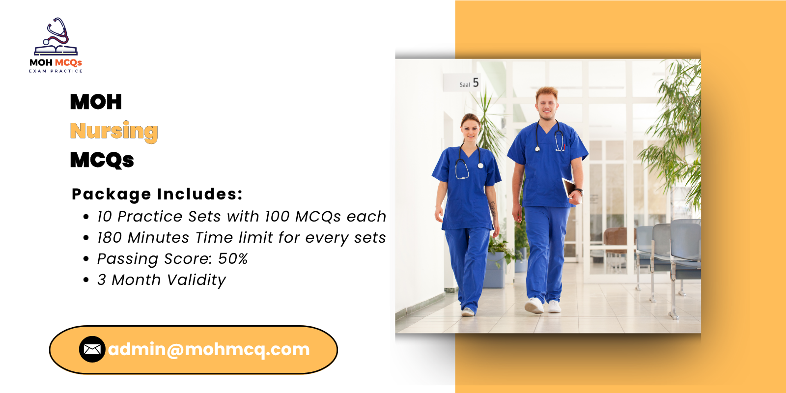 MOH Nursing MCQs