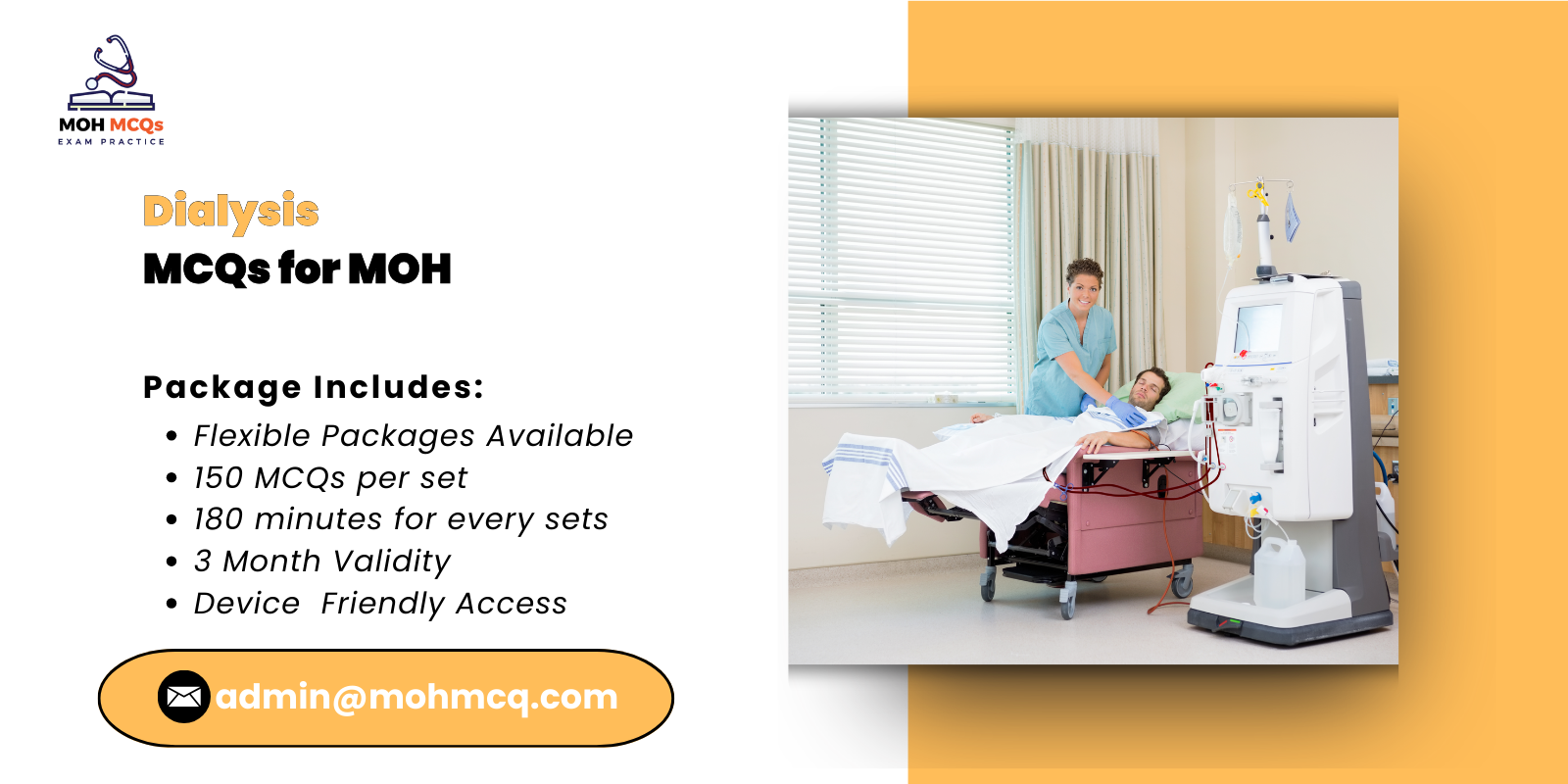 Dialysis MCQs for MOH