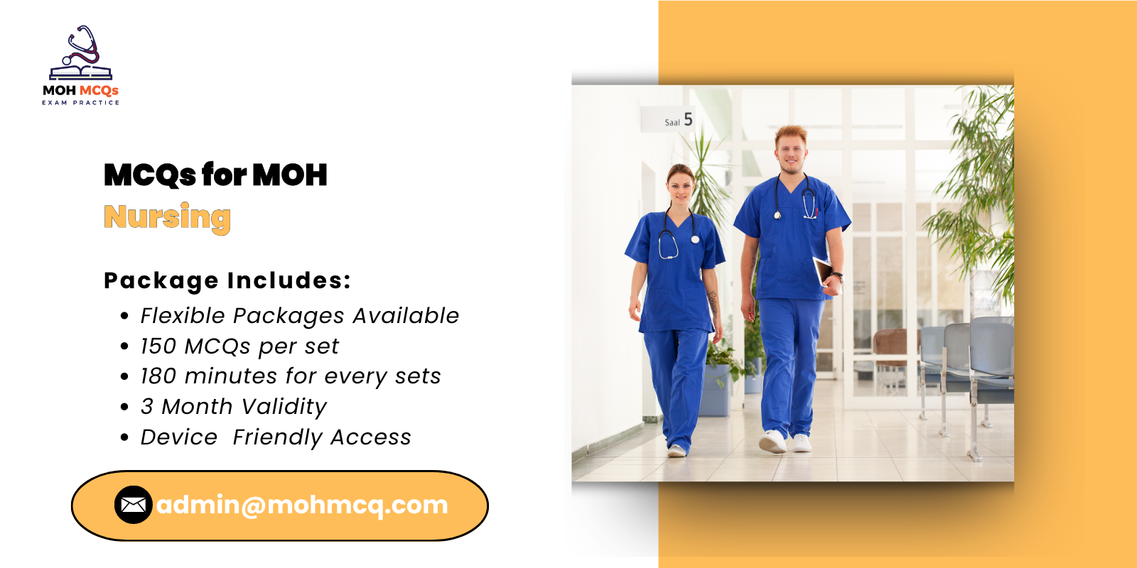 MCQs for MOH Nursing