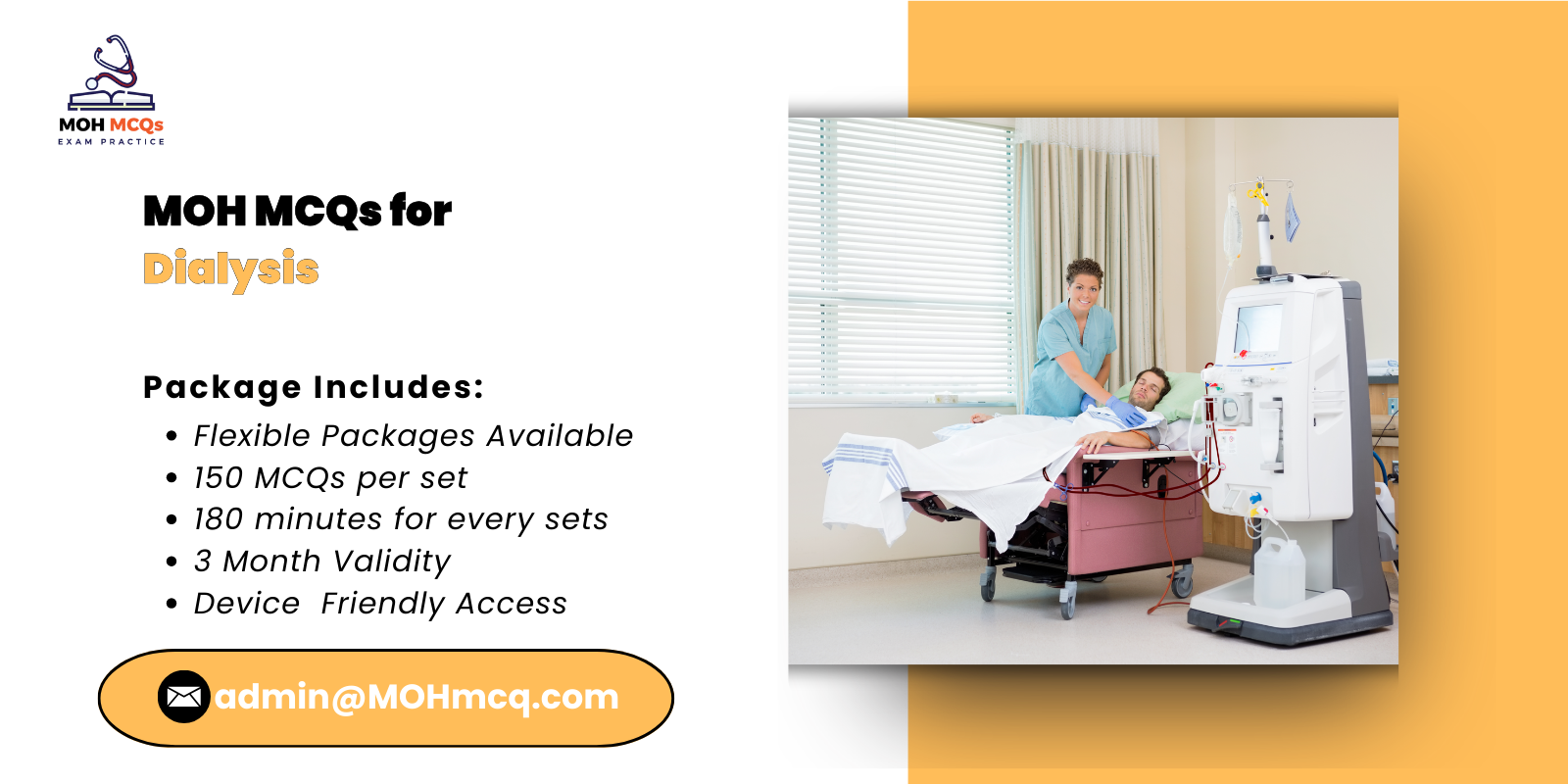 MOH MCQs for Dialysis