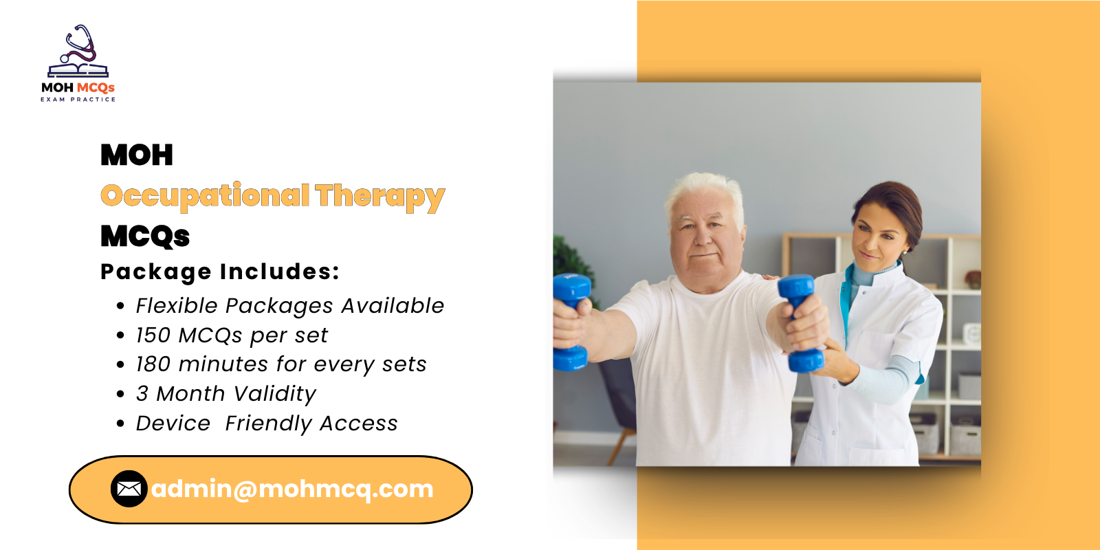 MOH Occupational Therapy MCQs