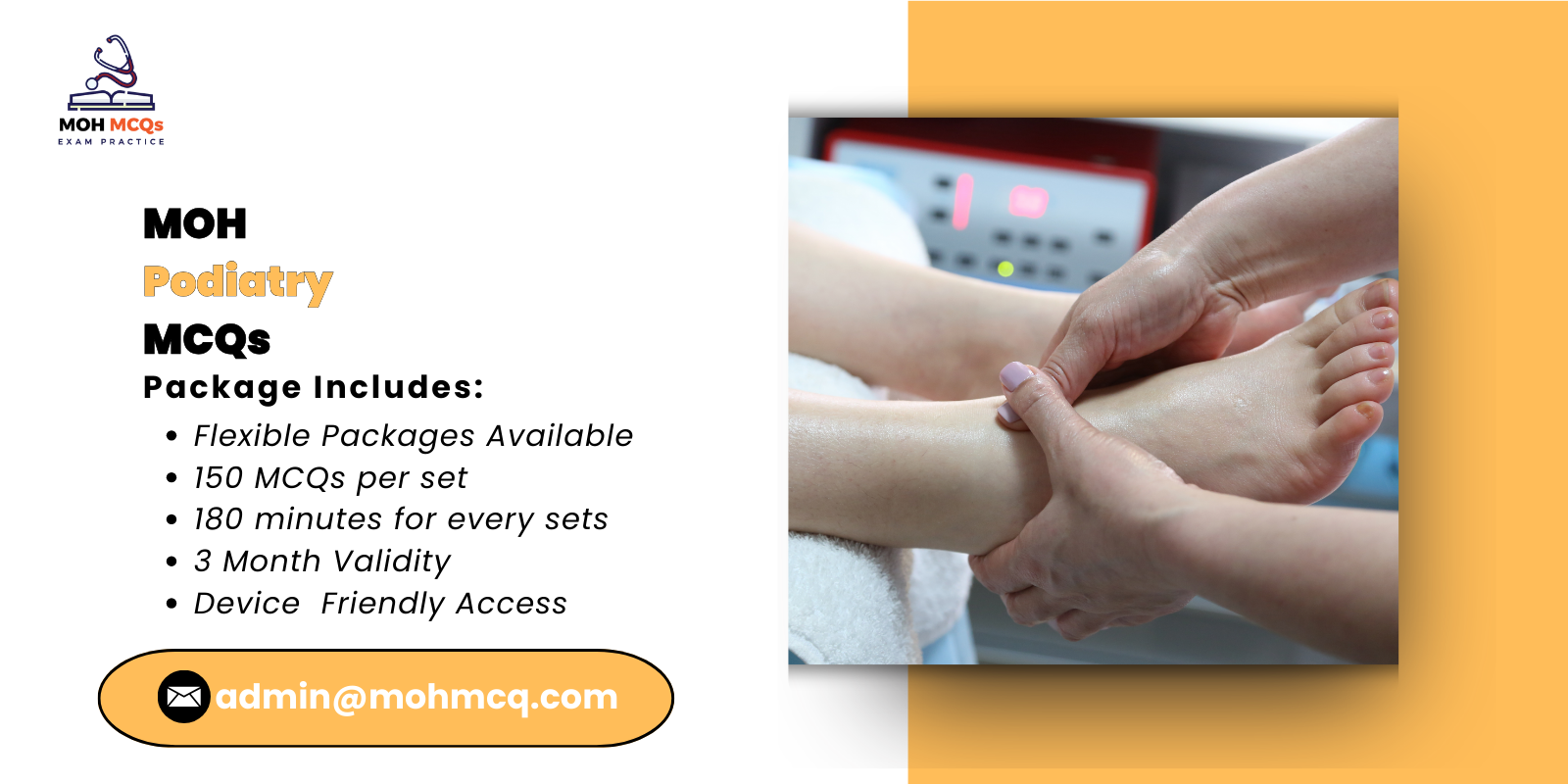 MOH Podiatry MCQs