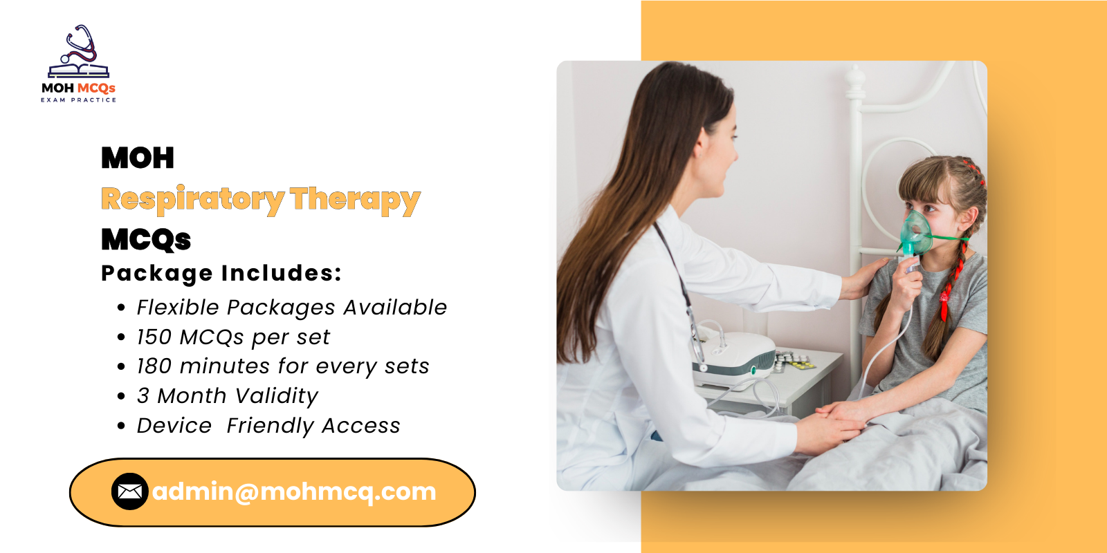 MOH Respiratory Therapy MCQs