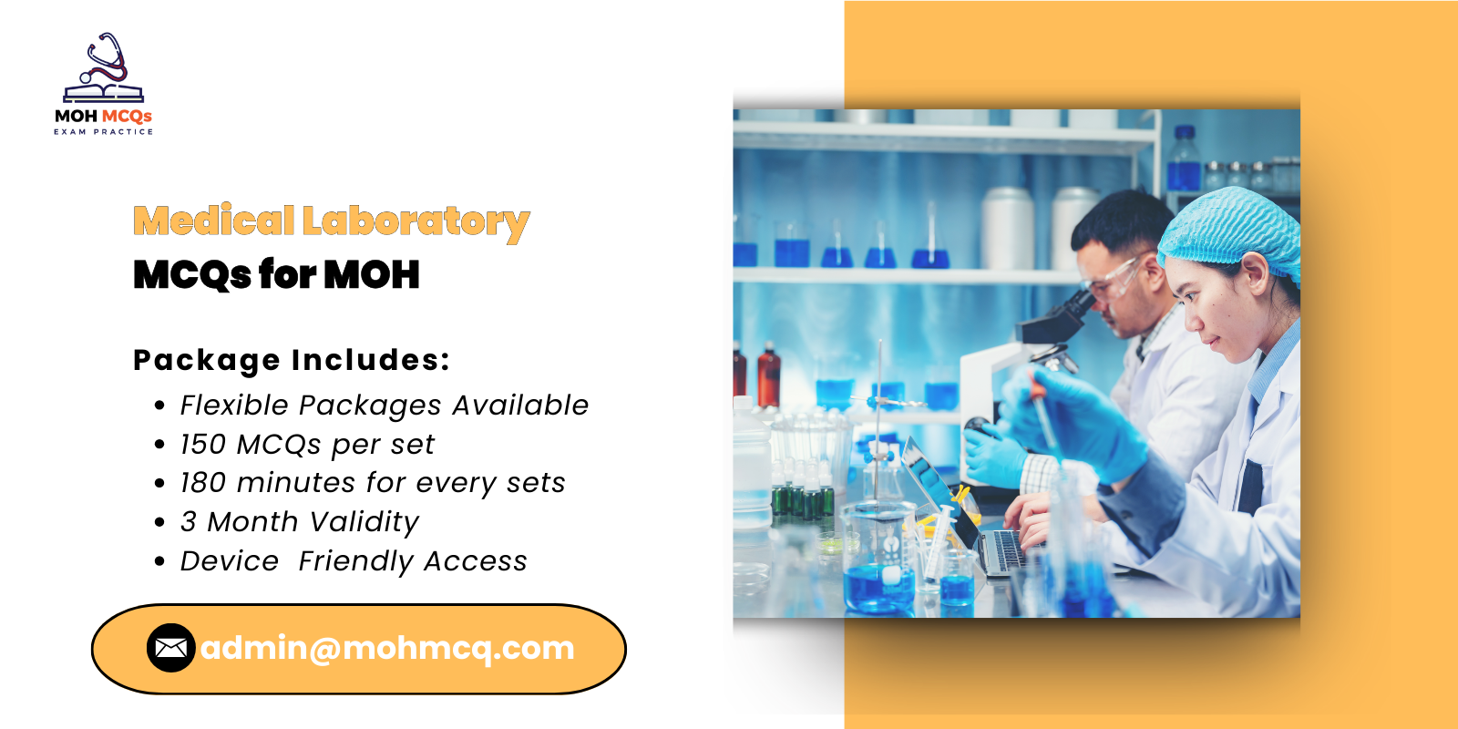 Medical Laboratory MCQs for MOH